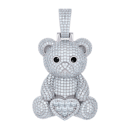 925 Sterling Silver Cz Pendant