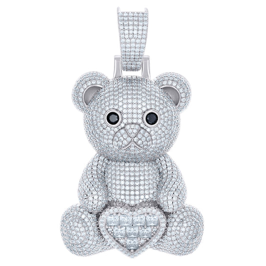 925 Sterling Silver Cz Pendant