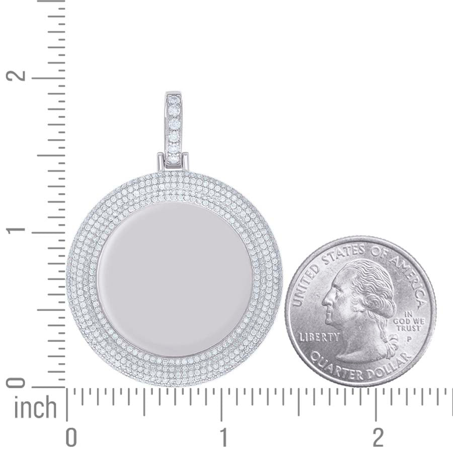 925 Sterling Silver Cz Pendant