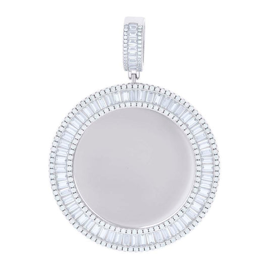 925 Sterling Silver Cz Pendant