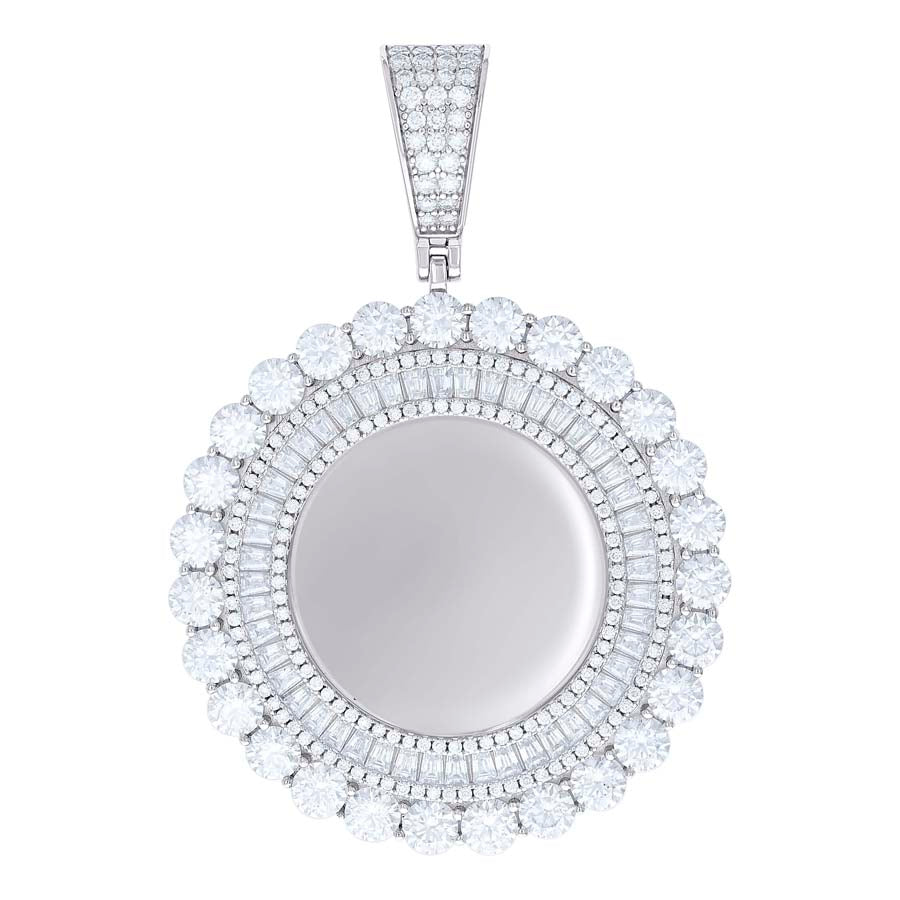 925 Sterling Silver Cz Pendant