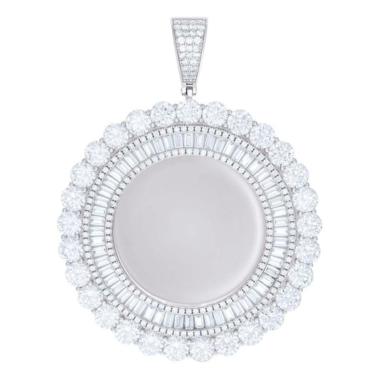 925 Sterling Silver Cz Pendant
