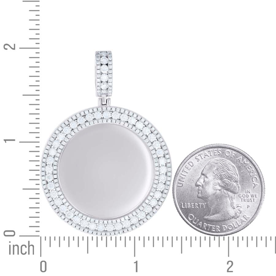 925 Sterling Silver Cz Pendant