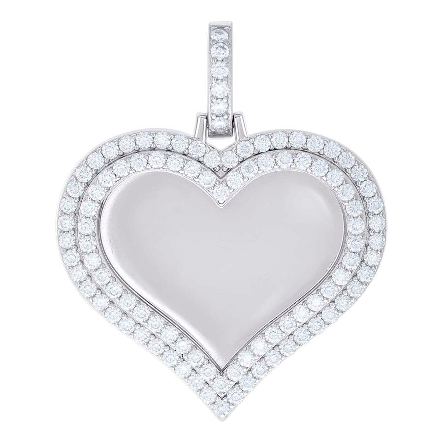 925 Sterling Silver Cz Pendant