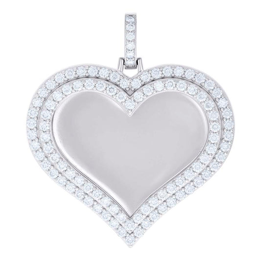 925 Sterling Silver Cz Pendant