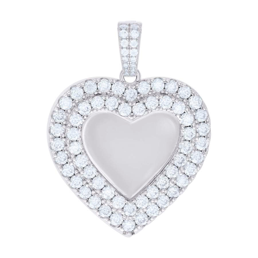 925 Sterling Silver Cz Pendant