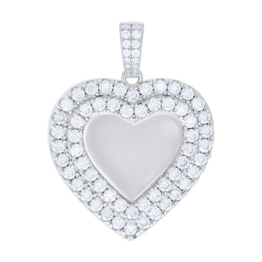925 Sterling Silver Cz Pendant