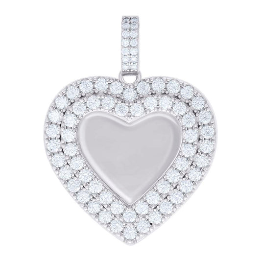925 Sterling Silver Cz Pendant