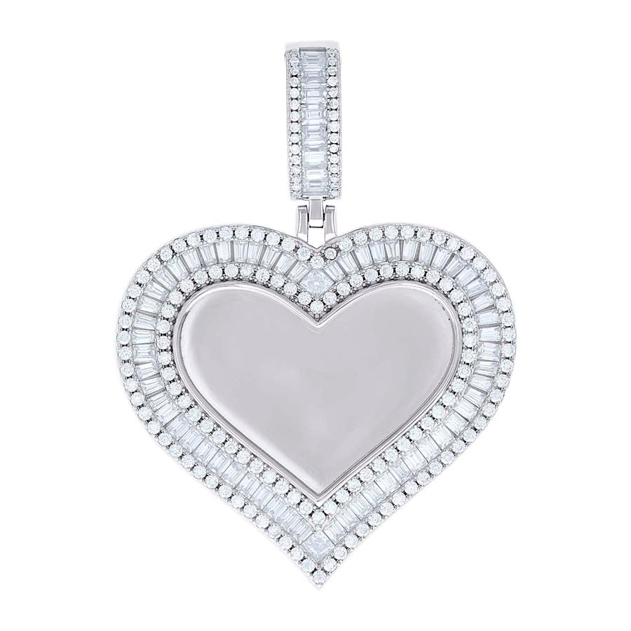 925 Sterling Silver Cz Pendant