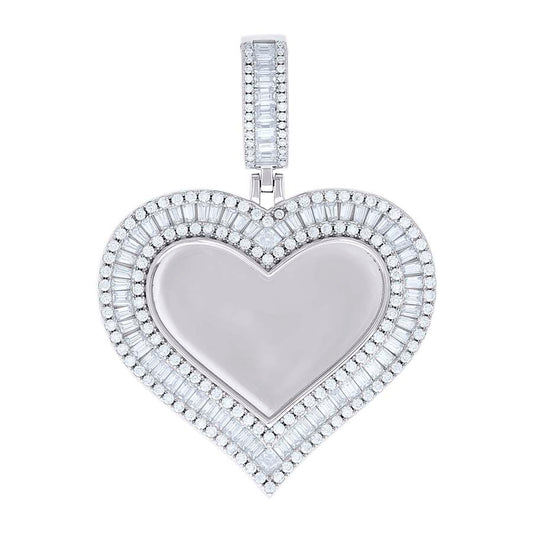 925 Sterling Silver Cz Pendant
