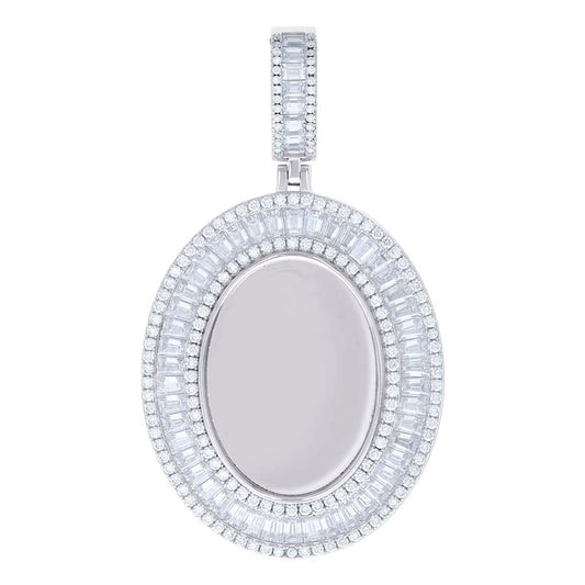 925 Sterling Silver Cz Pendant
