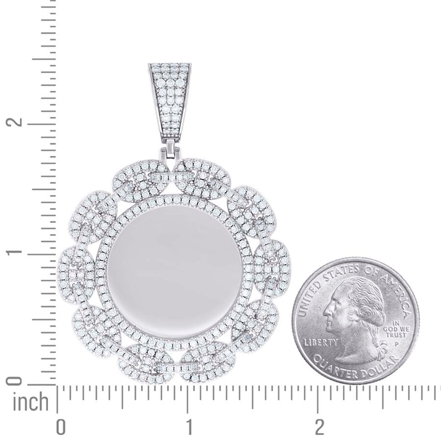 925 Sterling Silver Cz Pendant