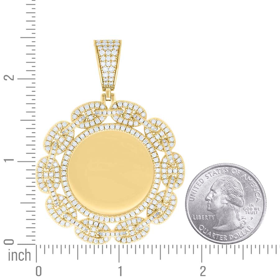 925 Sterling Silver Cz Pendant