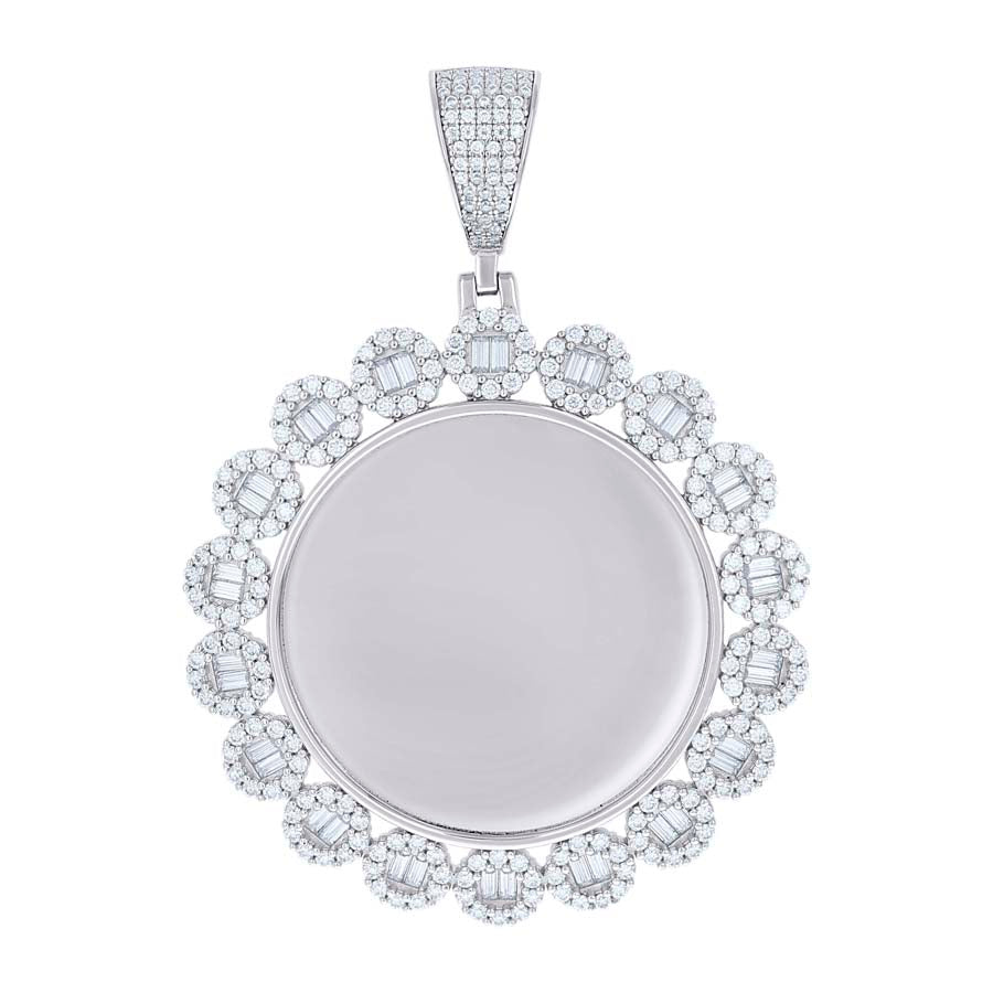 925 Sterling Silver Cz Pendant