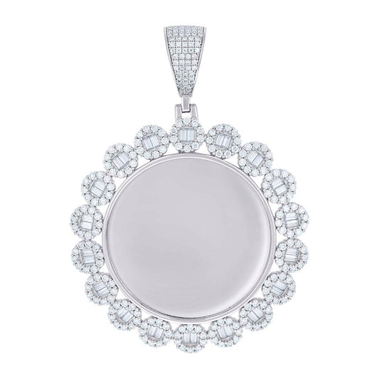 925 Sterling Silver Cz Pendant