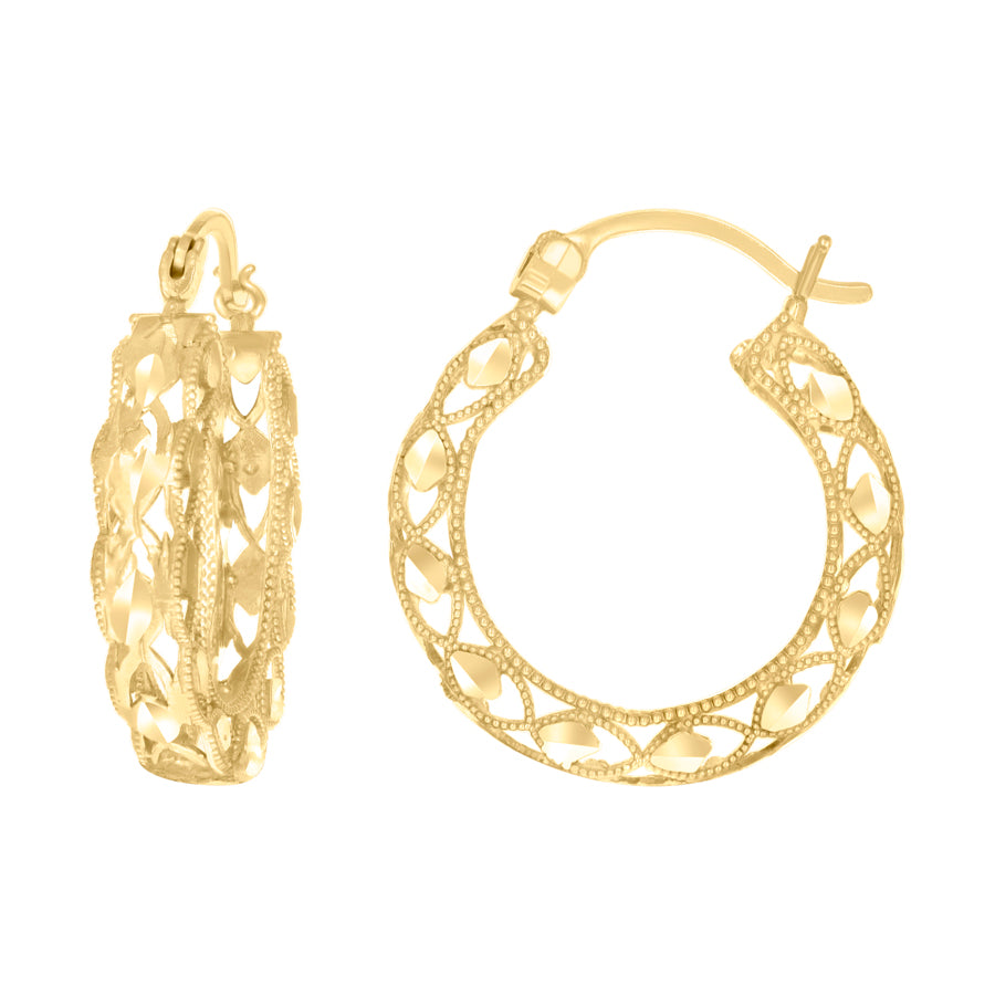 10Kt Gold Earring