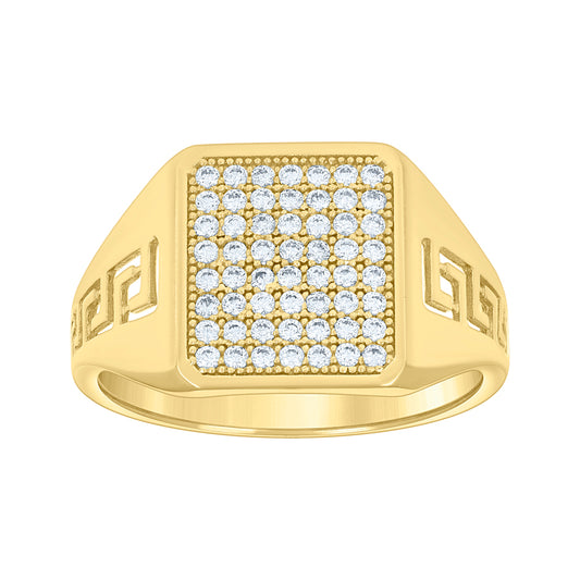 14Kt Gold Cz Ring