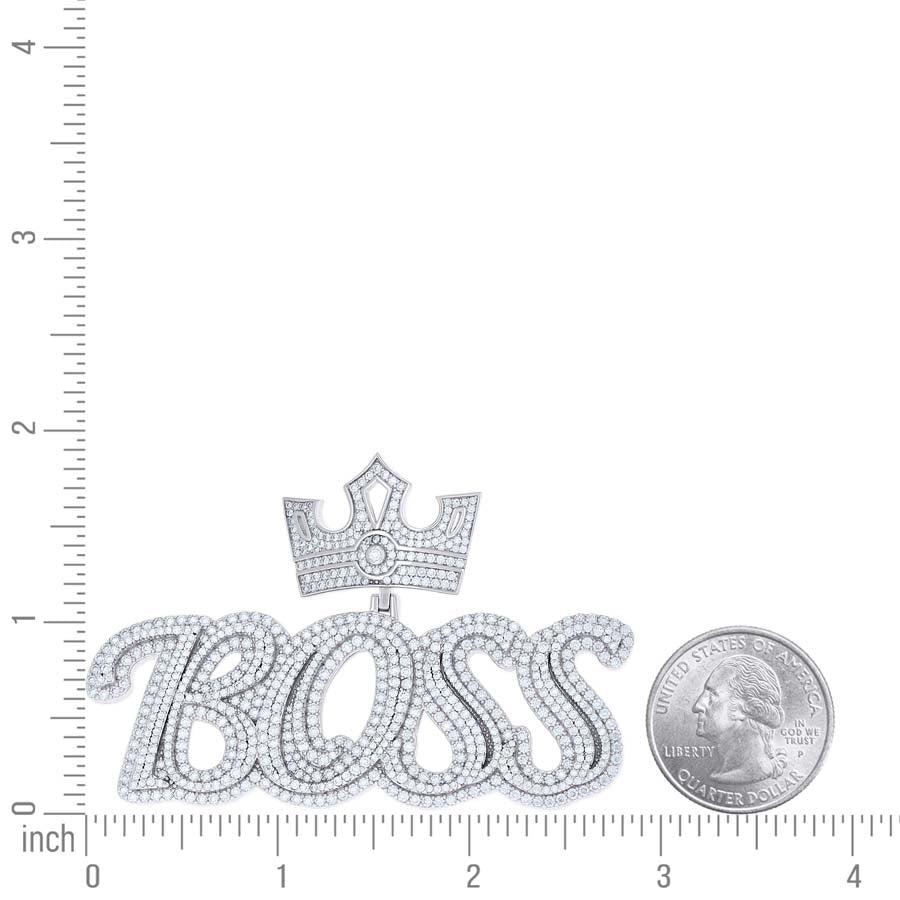 925 Sterling Silver Moissanite Pendant