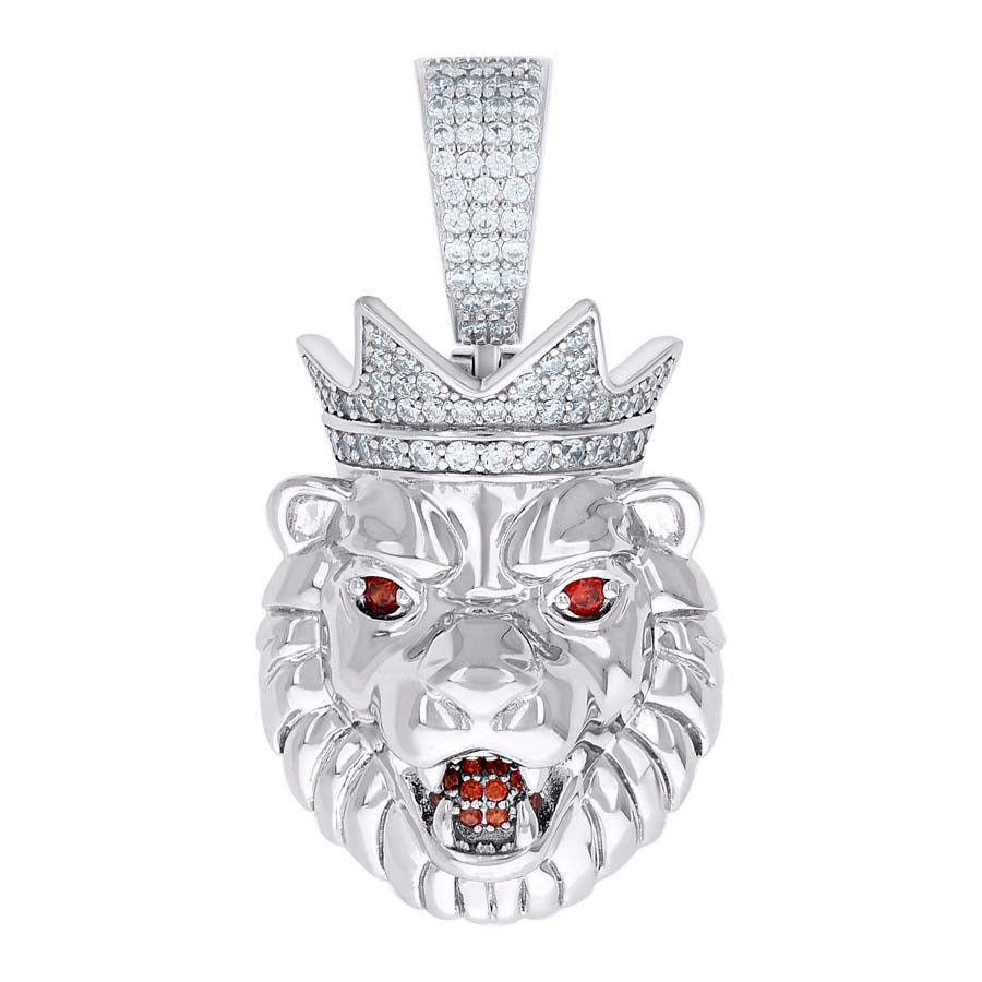 925 Sterling Silver Moissanite Pendant