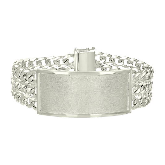 925 Sterling Silver Id Bracelet 8"