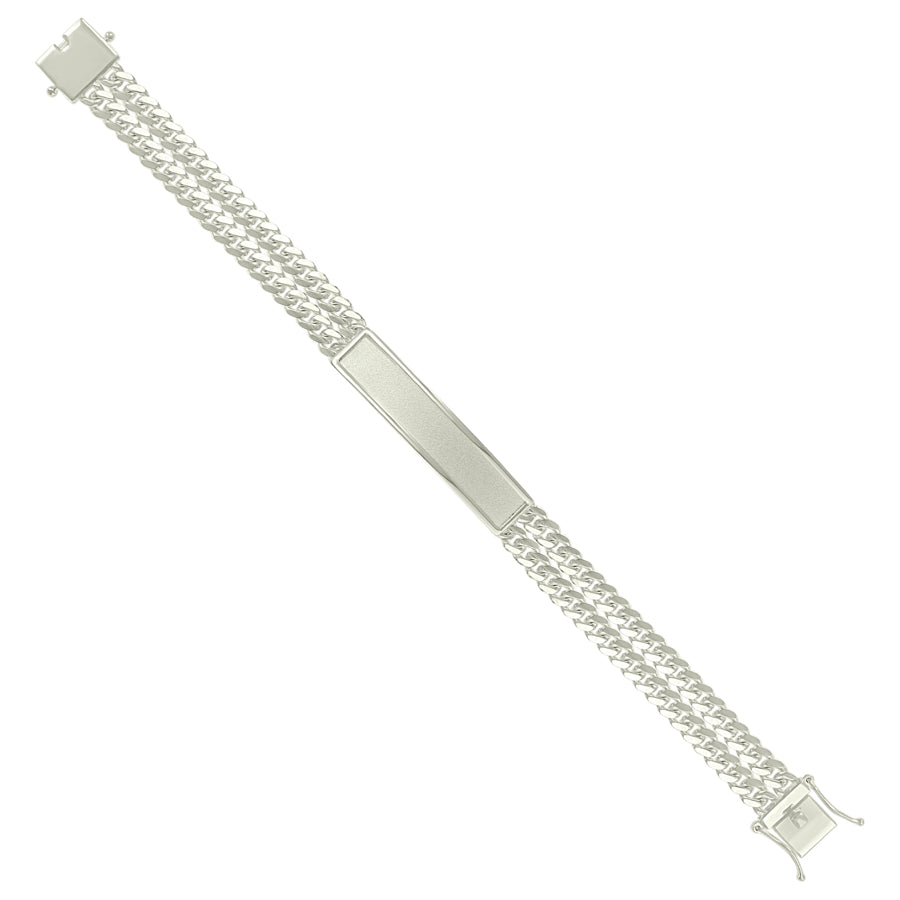 925 Sterling Silver Id Bracelet 8"