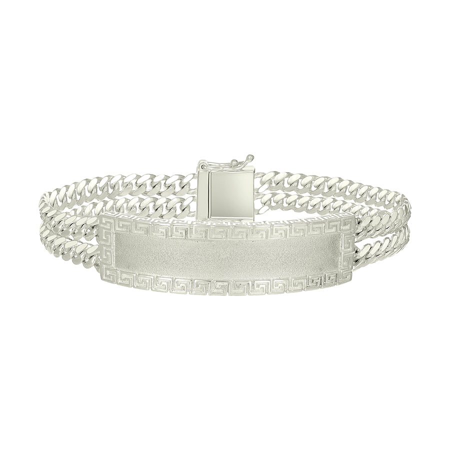 925 Sterling Silver Id Bracelet 8"