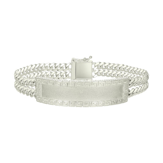 925 Sterling Silver Id Bracelet 8"
