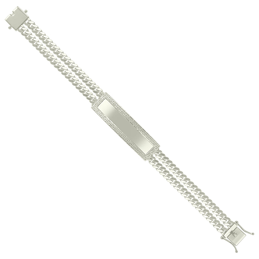 925 Sterling Silver Id Bracelet 8"