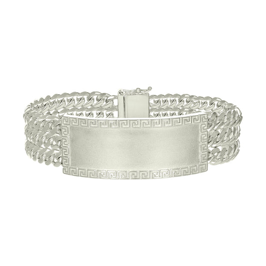 925 Sterling Silver Id Bracelet 8"