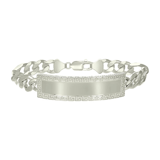 925 Sterling Silver Id Bracelet 8"
