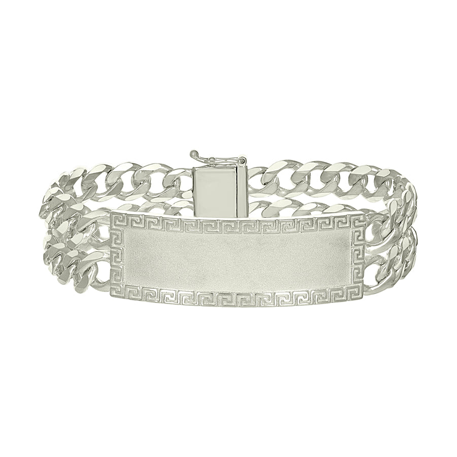 925 Sterling Silver Id Bracelet 8"