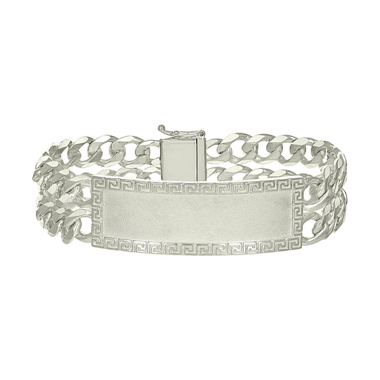 925 Sterling Silver Id Bracelet 8"