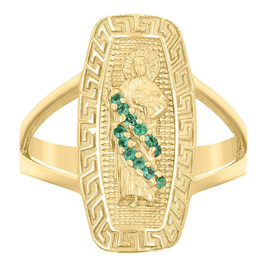 10Kt Gold Cz Ring
