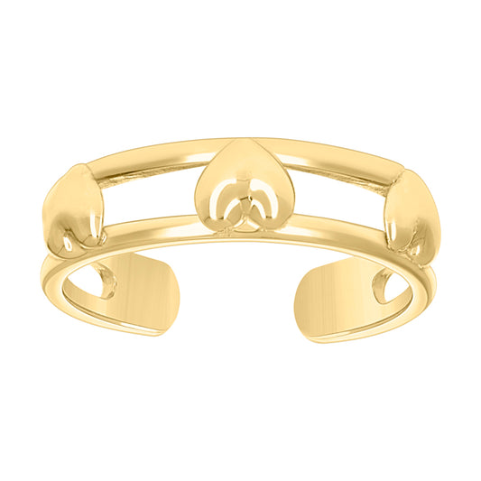 10Kt Gold Toe Ring