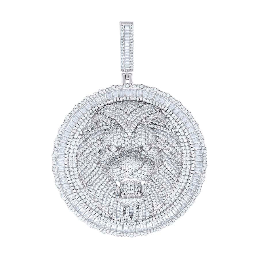 925 Sterling Silver Cz Pendant