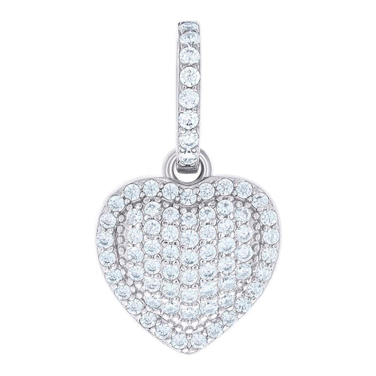 925 Sterling Silver Cz Pendant