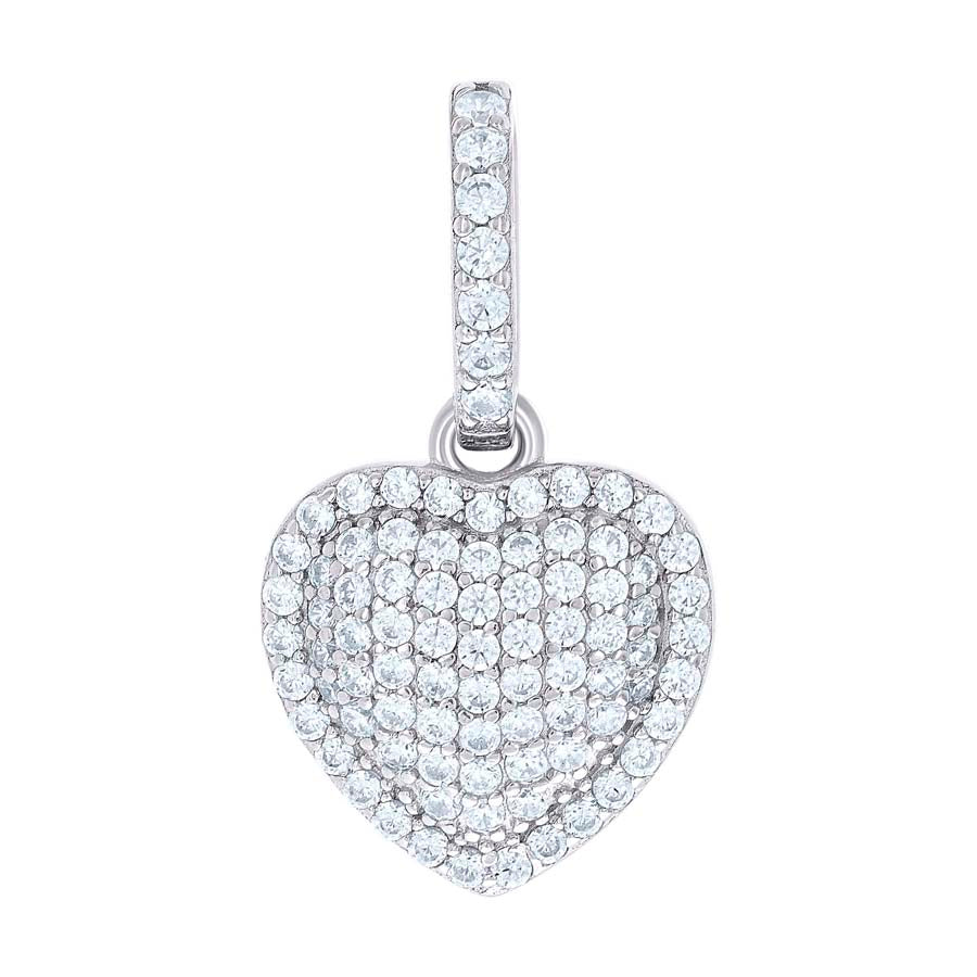 925 Sterling Silver Cz Pendant