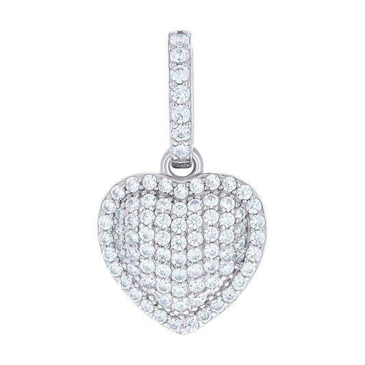 925 Sterling Silver Cz Pendant