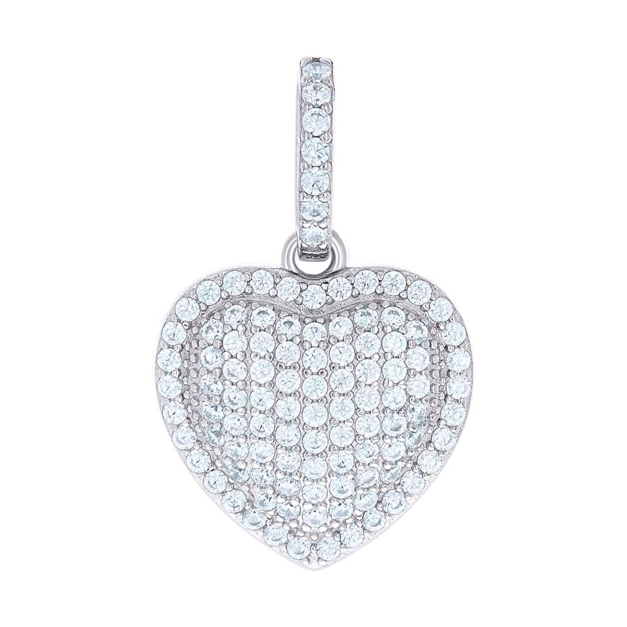 925 Sterling Silver Cz Pendant
