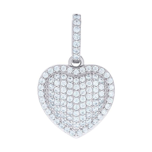 925 Sterling Silver Cz Pendant