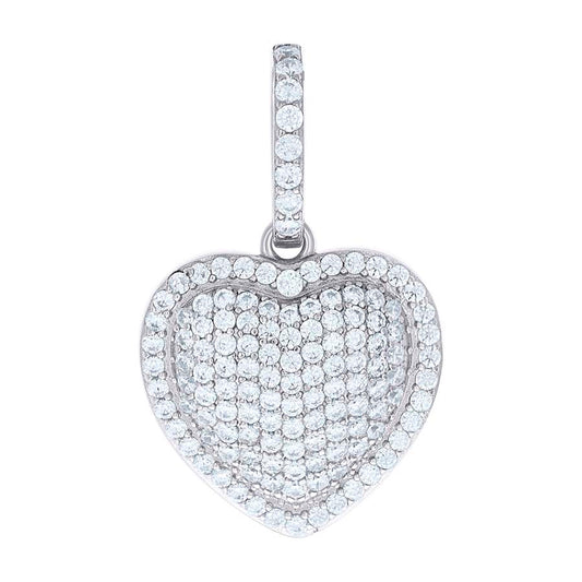 925 Sterling Silver Cz Pendant
