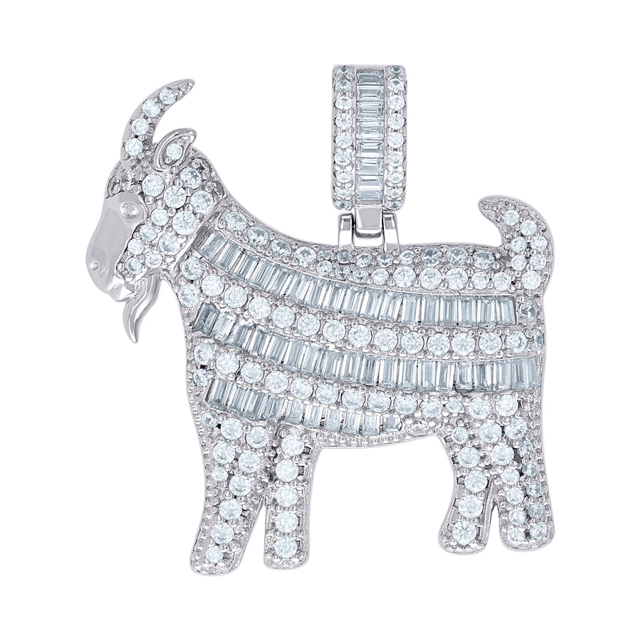925 Sterling Silver Cz Pendant