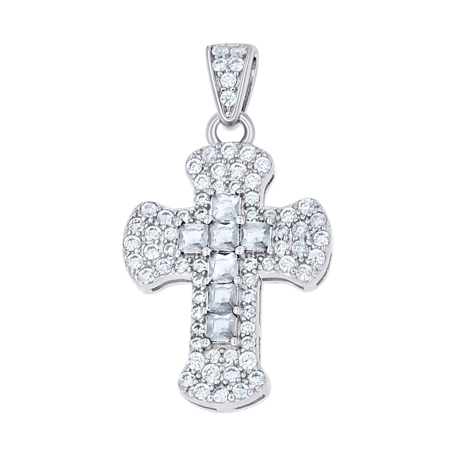 925 Sterling Silver Cz Pendant