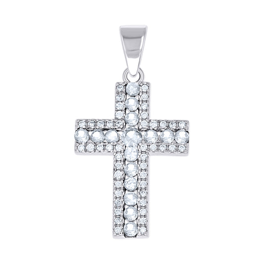 925 Sterling Silver Cz Pendant