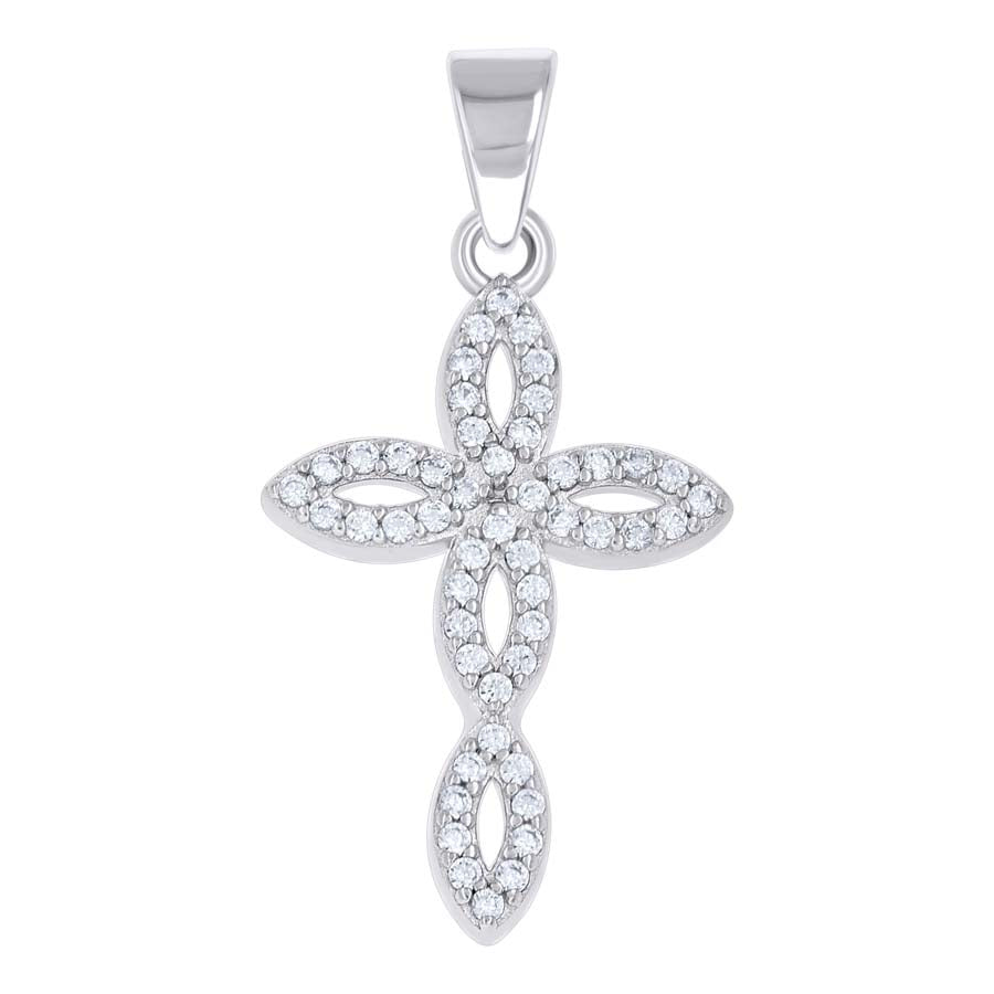 925 Sterling Silver Cz Pendant