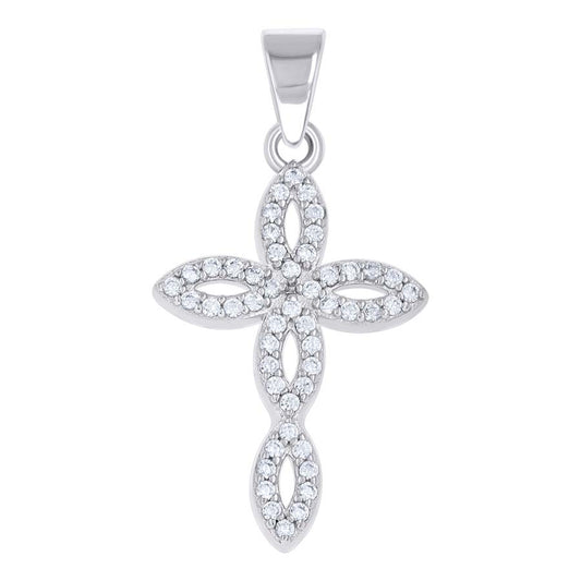 925 Sterling Silver Cz Pendant