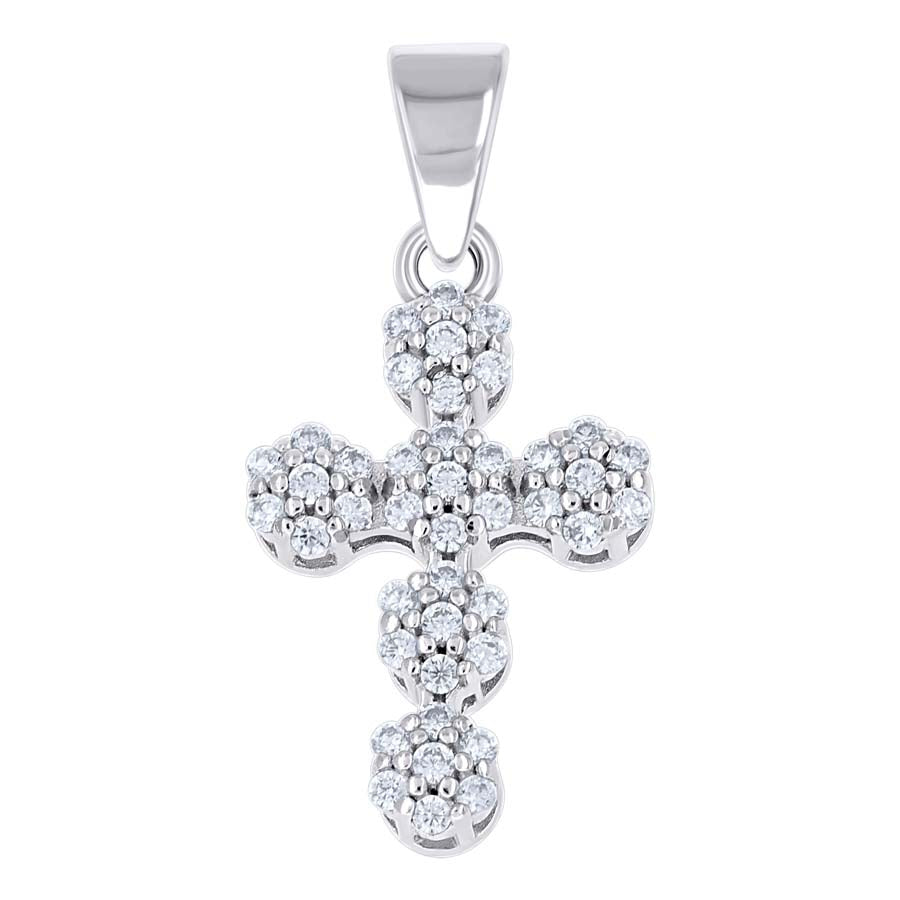 925 Sterling Silver Cz Pendant