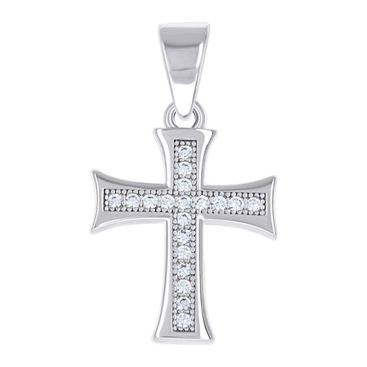 925 Sterling Silver Cz Pendant