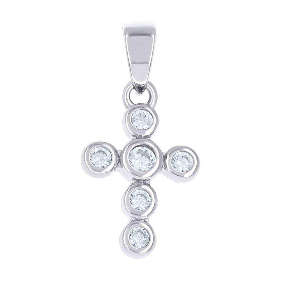 925 Sterling Silver Cz Pendant