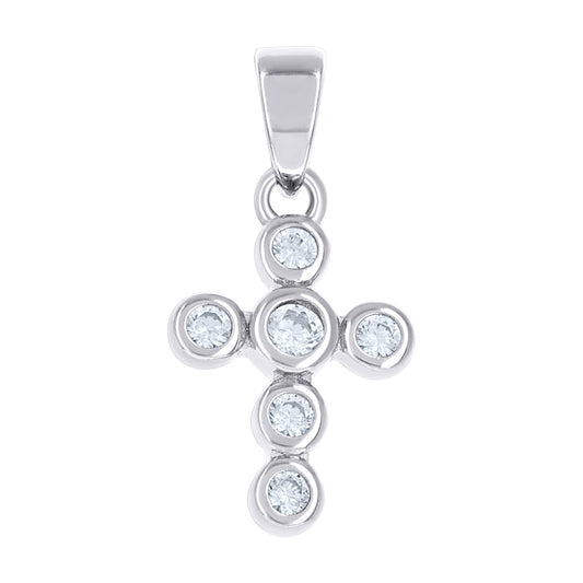 925 Sterling Silver Cz Pendant